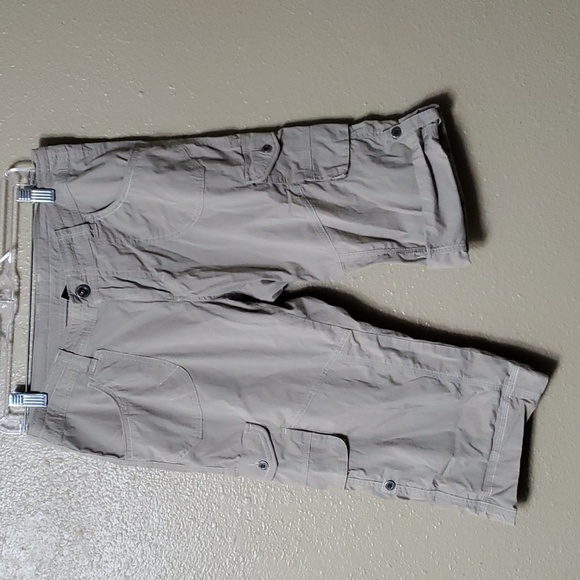 Pantalon Randonnée Kuhl Femme Taille 16 - Gris, Coupe Regular, Capri/longueur Cheville - Occasion